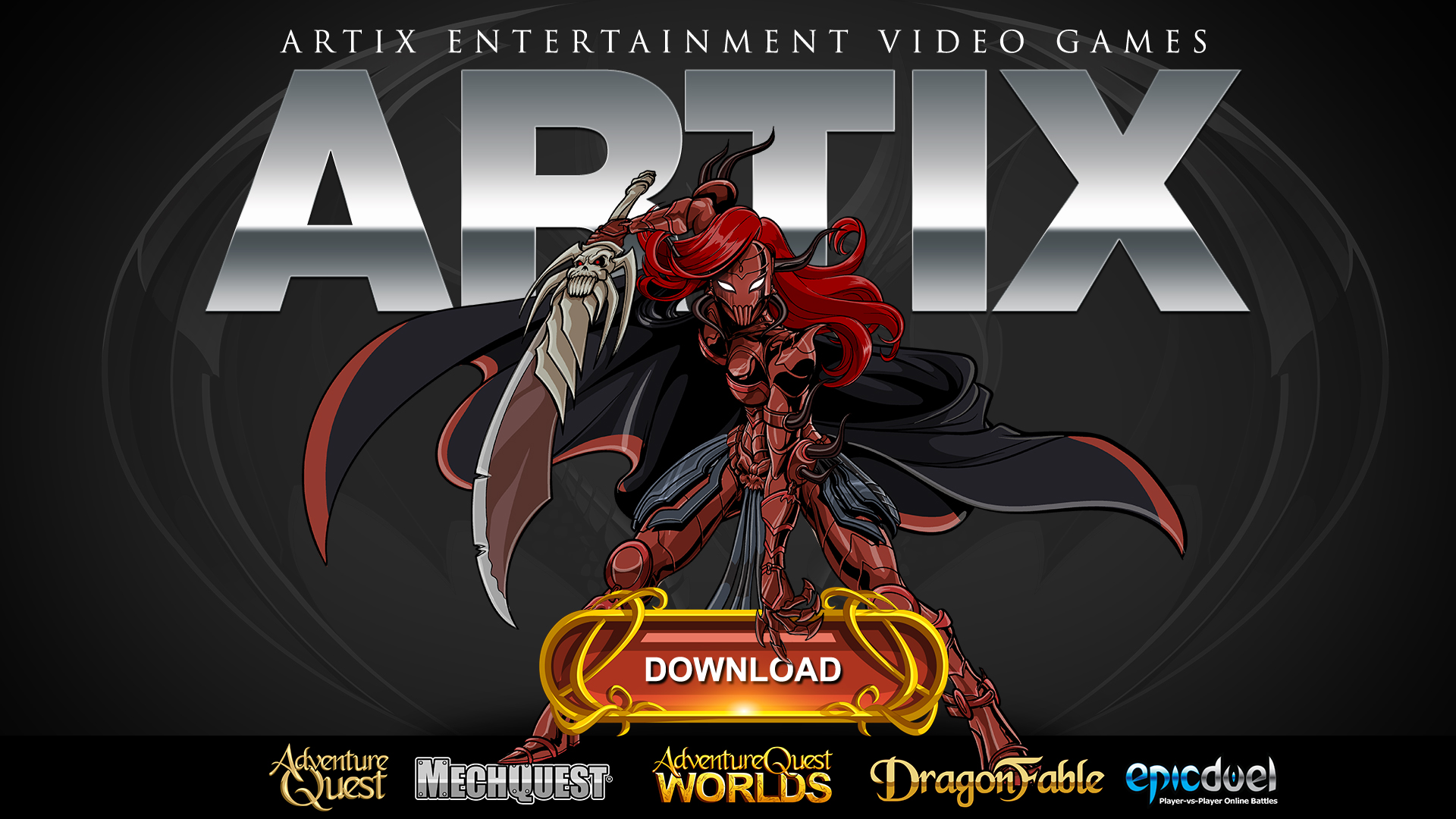 Get the Artix Games Launcher