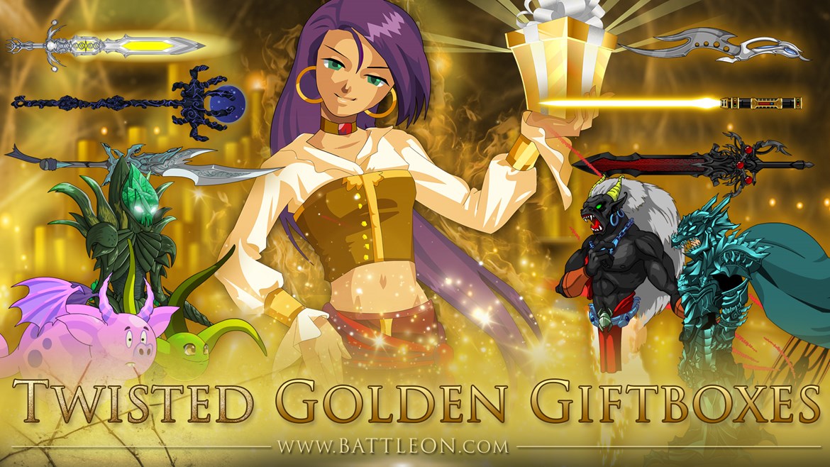 May 2021 Twisted Golden Giftboxes
