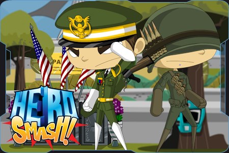 HeroSmash celebrates Memorial Day Memorial Day in HeroSmash the free online game