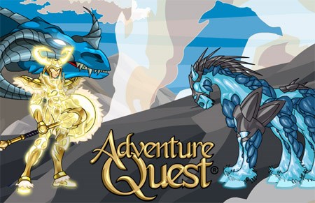 Online fun in AdventureQuest Asgardian Set