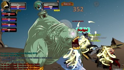 AQW - the Avengers Guild taking on Carnax