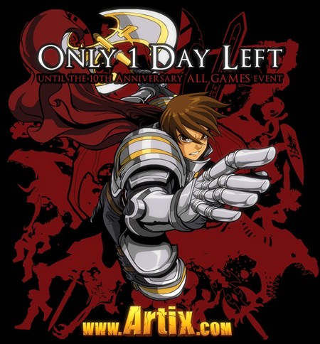 Artix Entertainment's 10th year anniversary special event!