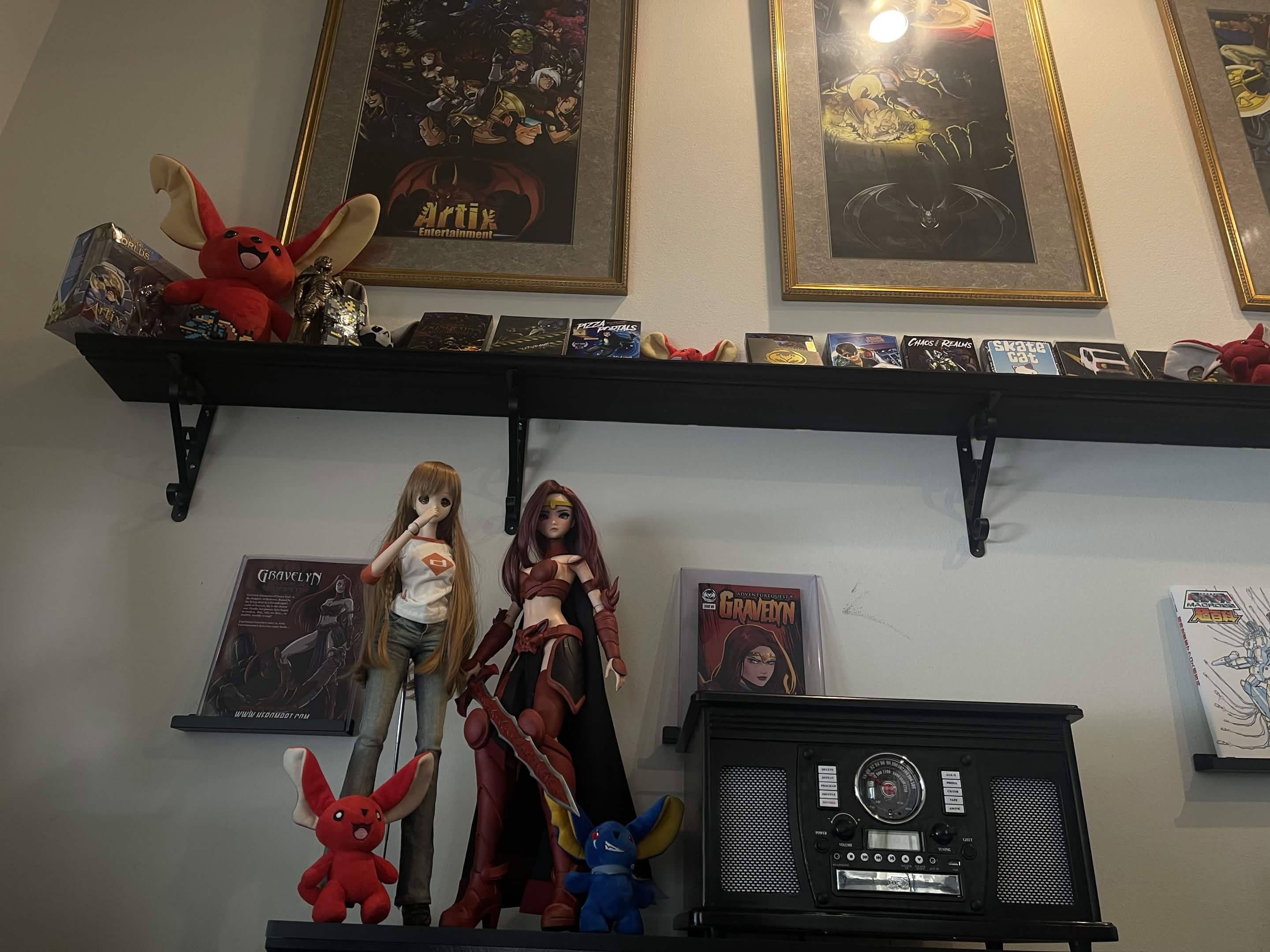 Gravelyn and the original Mirai