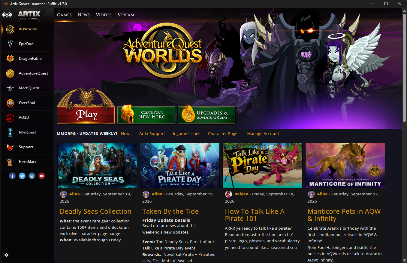 Launcher Screenshot