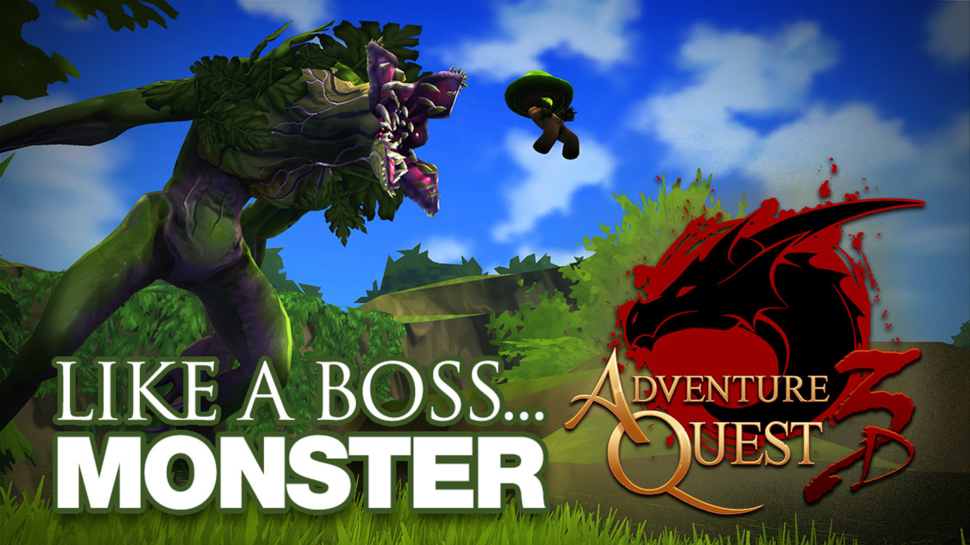AdventureQu3est 3D Boss Monster