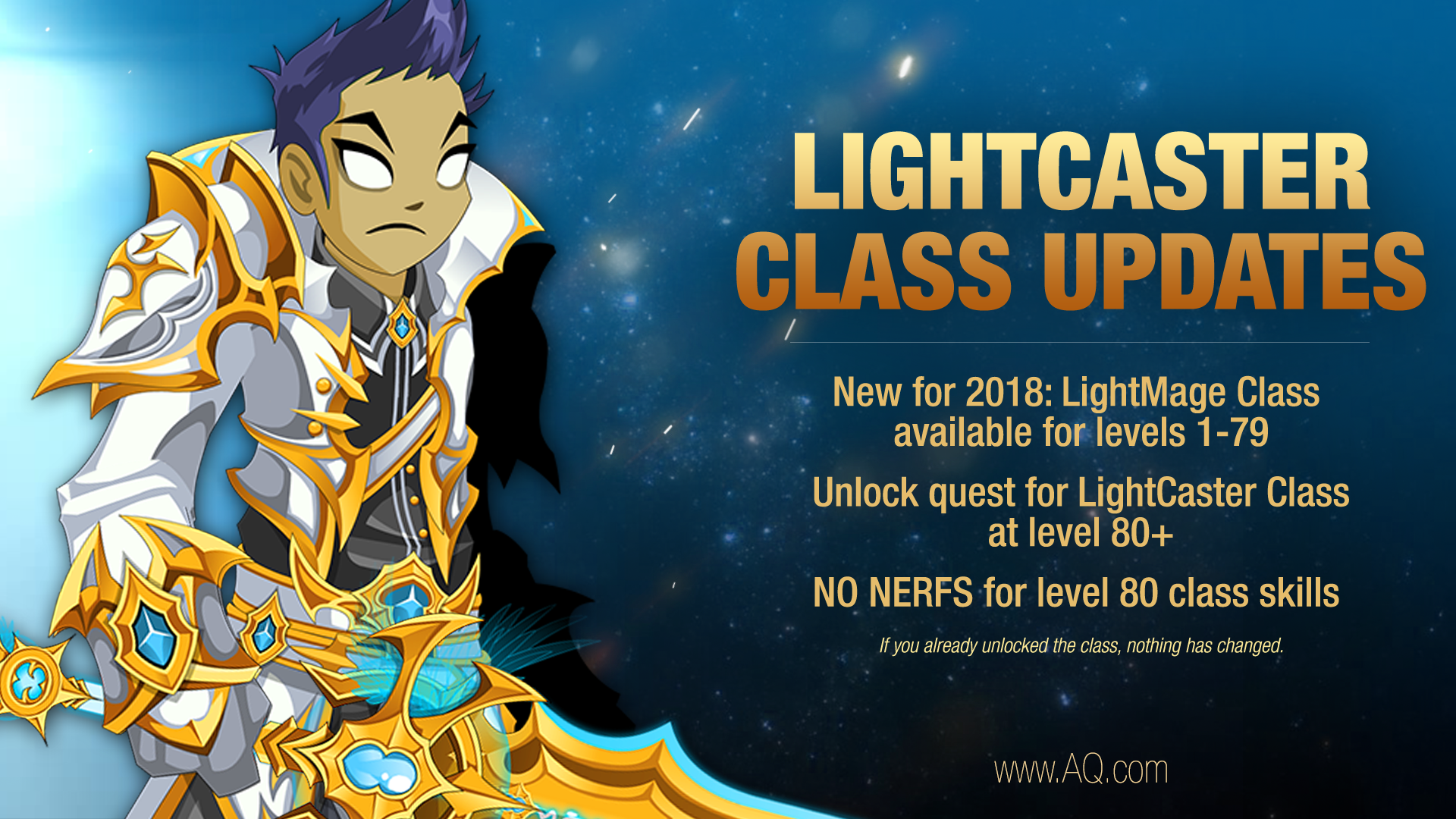 light caster class