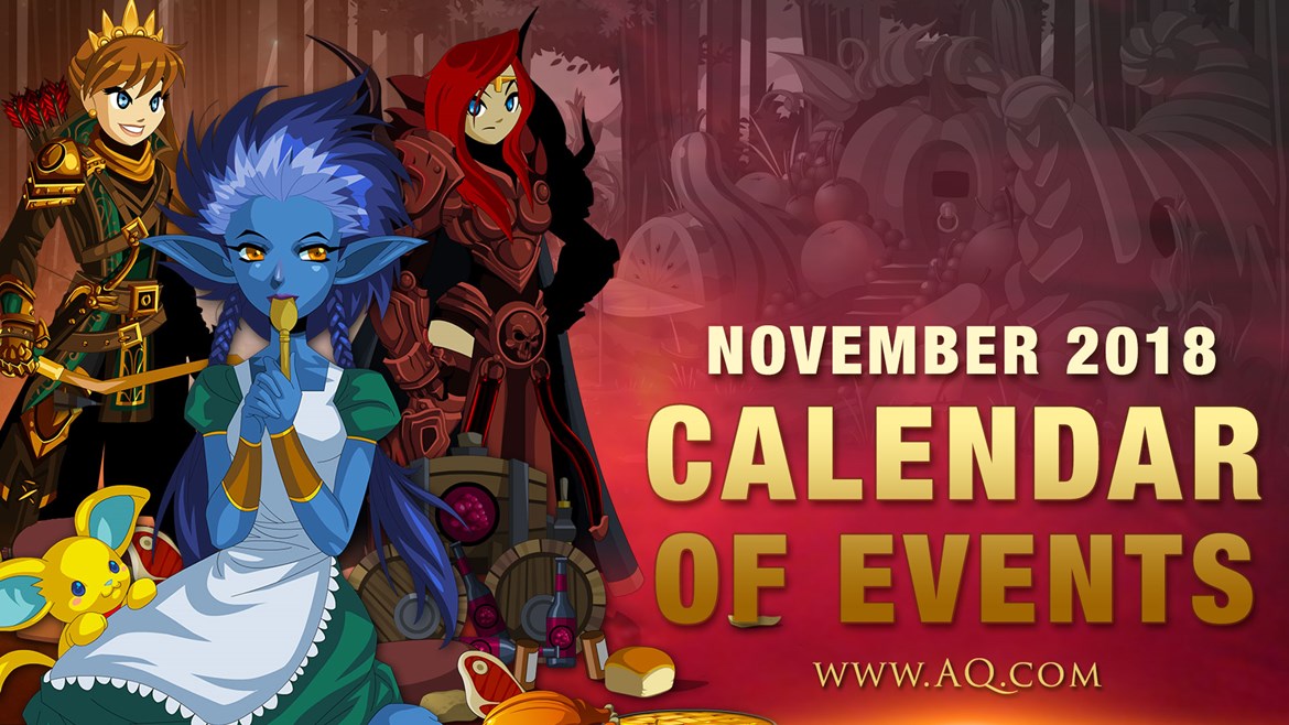 AQW November Calendar