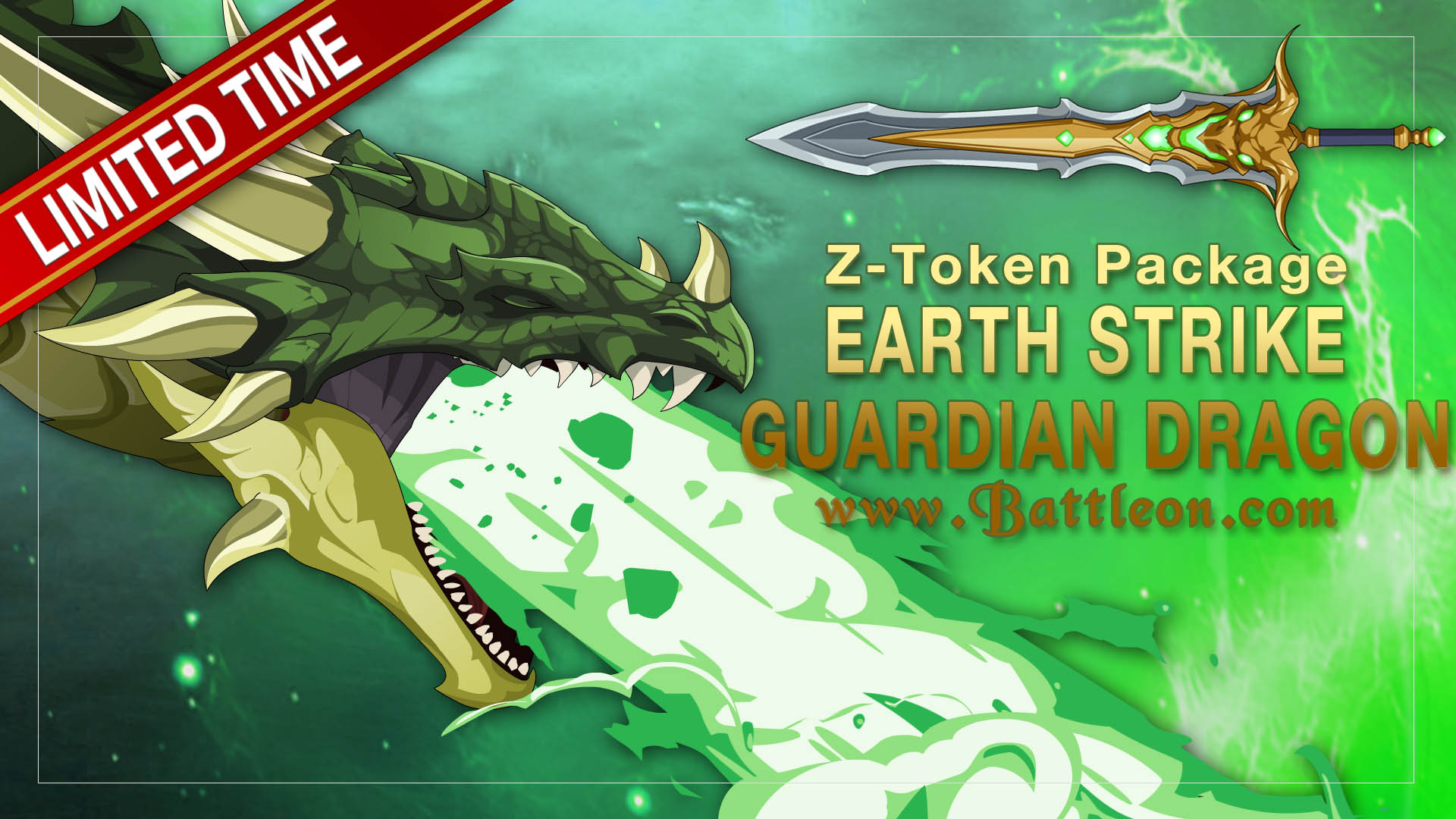 Tsunamistrike Guardian Dragon Z-Token Package on Artix Entertainment