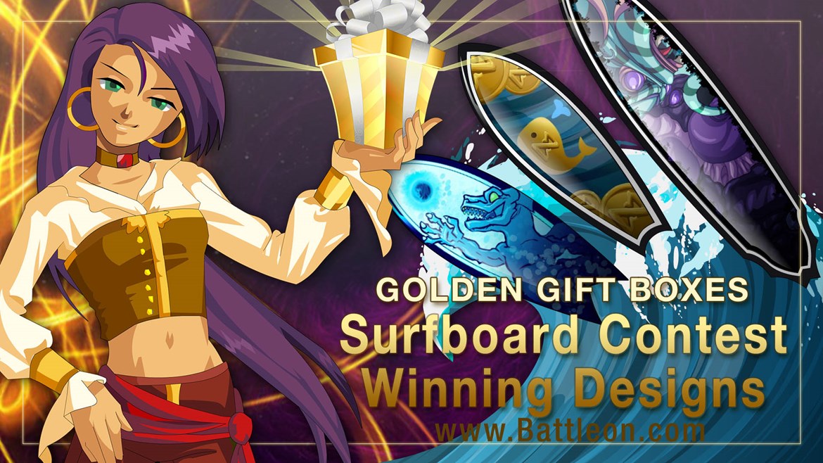 Golden Giftboxes and Father