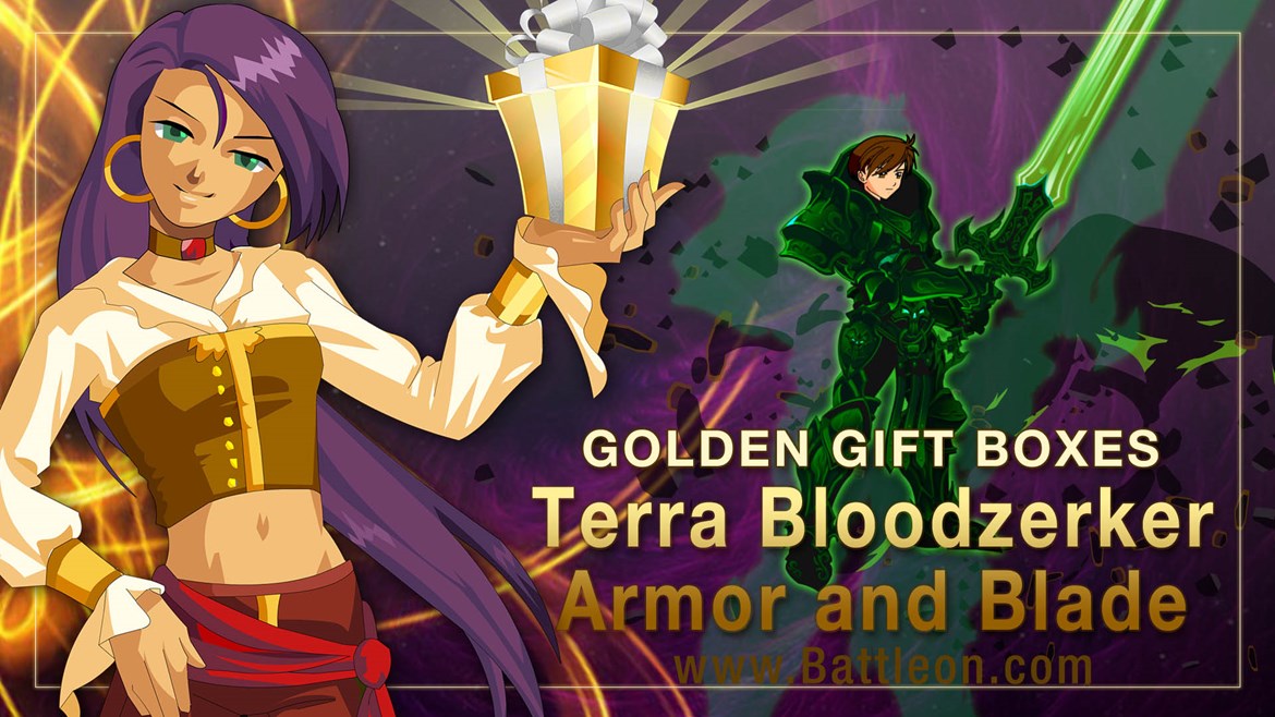 Terra Bloodzerker and Mogsterio Golden Giftboxes