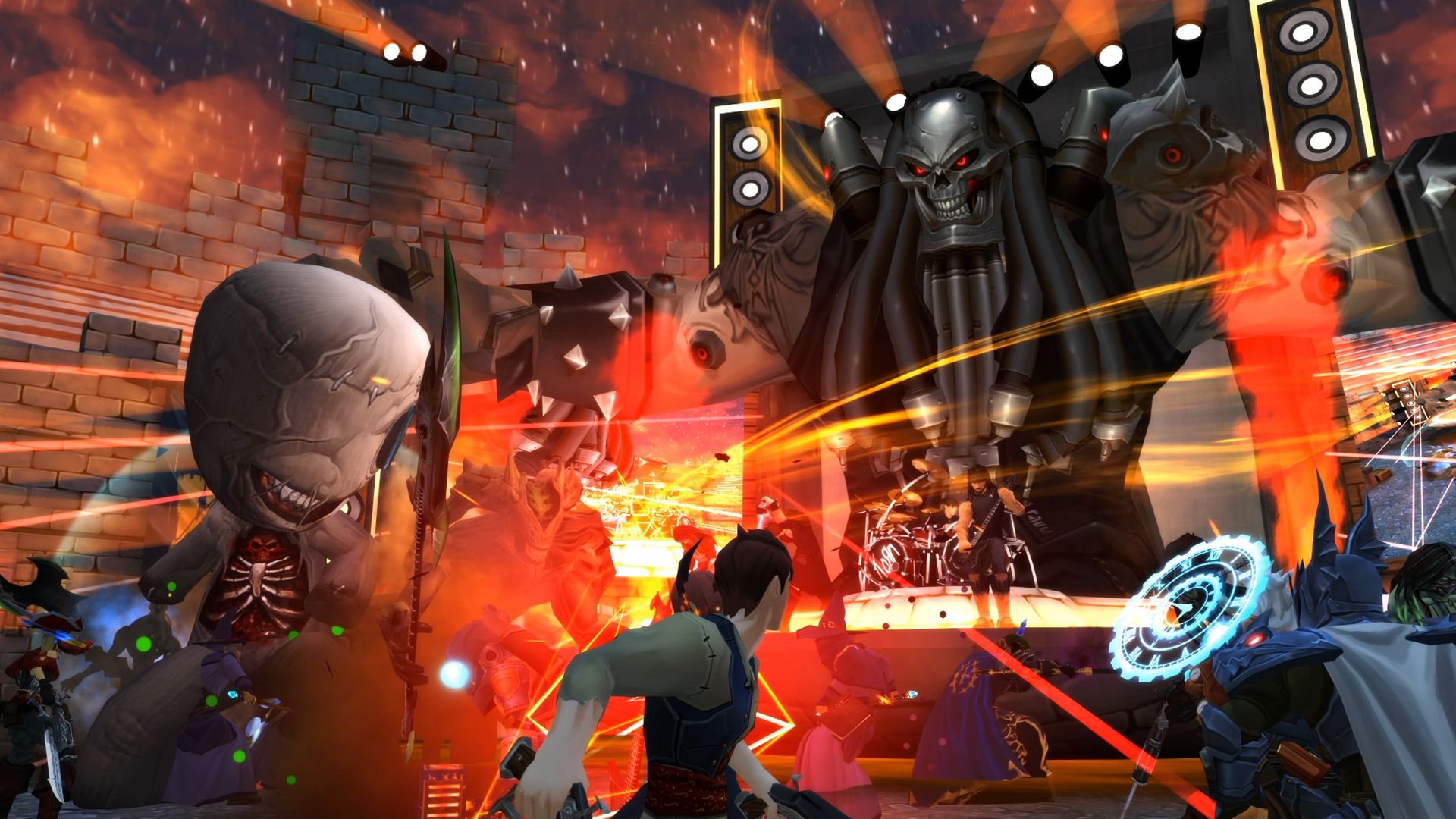 Multiplayer Monster Mosh Pit