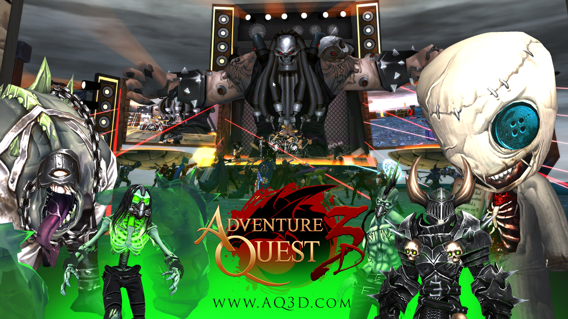 AdventureQuest 3D Korn Event