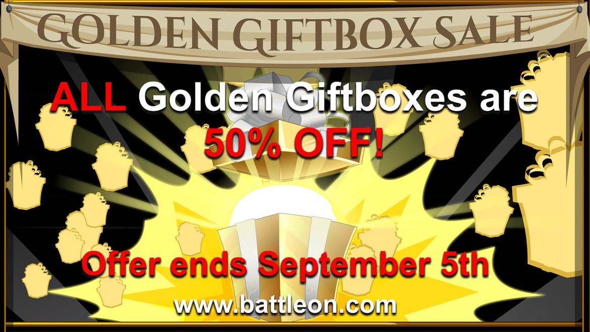 Golden Giftbox Sale Extended