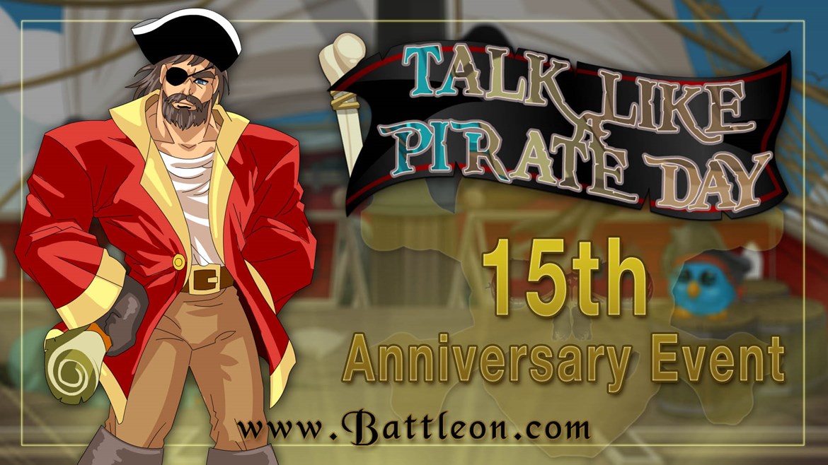Talk Like a Pirate Day 15th Anniversary Event