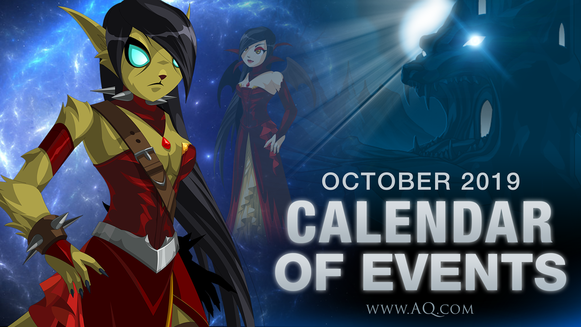 October 2019 Event Calendar