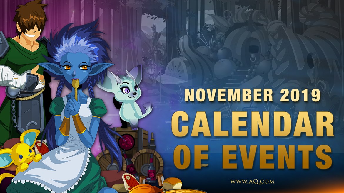 November Event Calendar