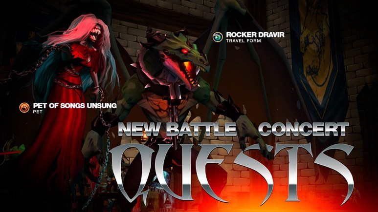 New Battle Concert Quests, Crafting, and Ranks! on Artix Entertainment