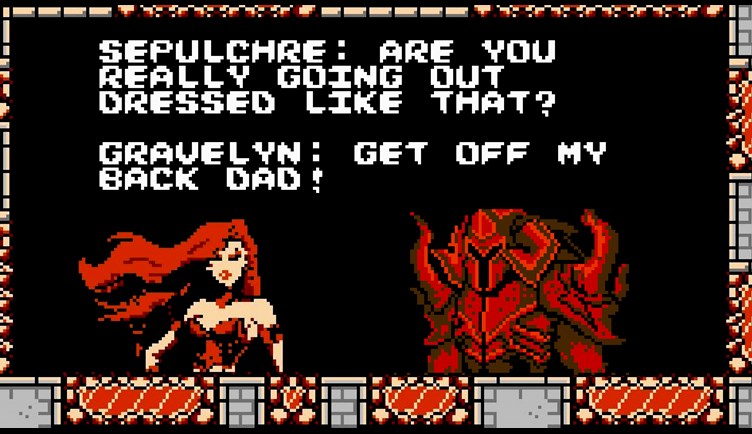 8-Bit Gravelyn and Sepulchure for the NES