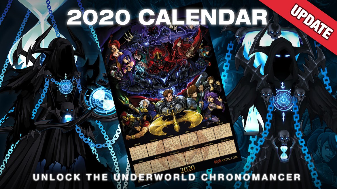 2020 Calendar Update