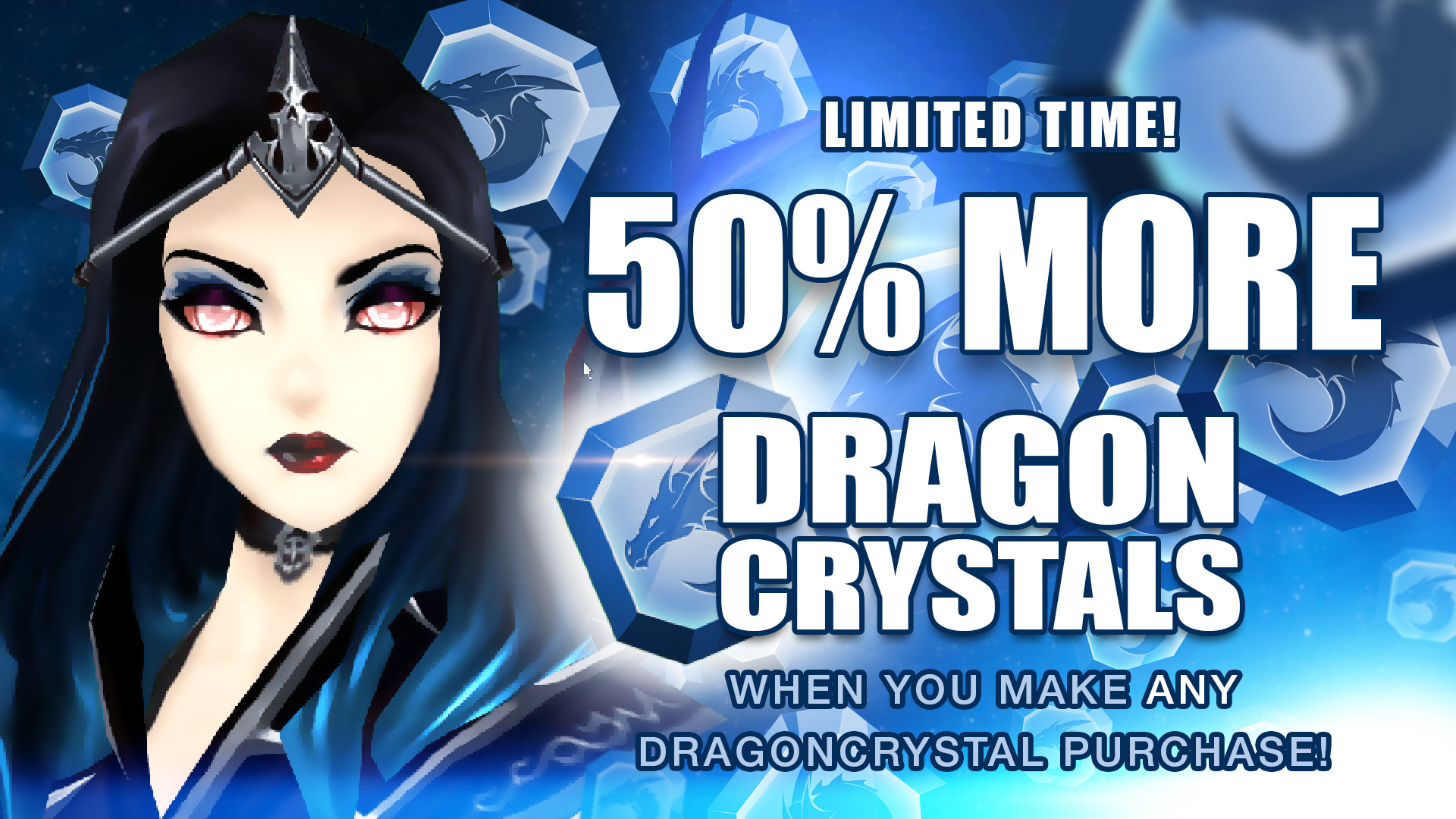 Crystal gets. Crystal Dragon game.