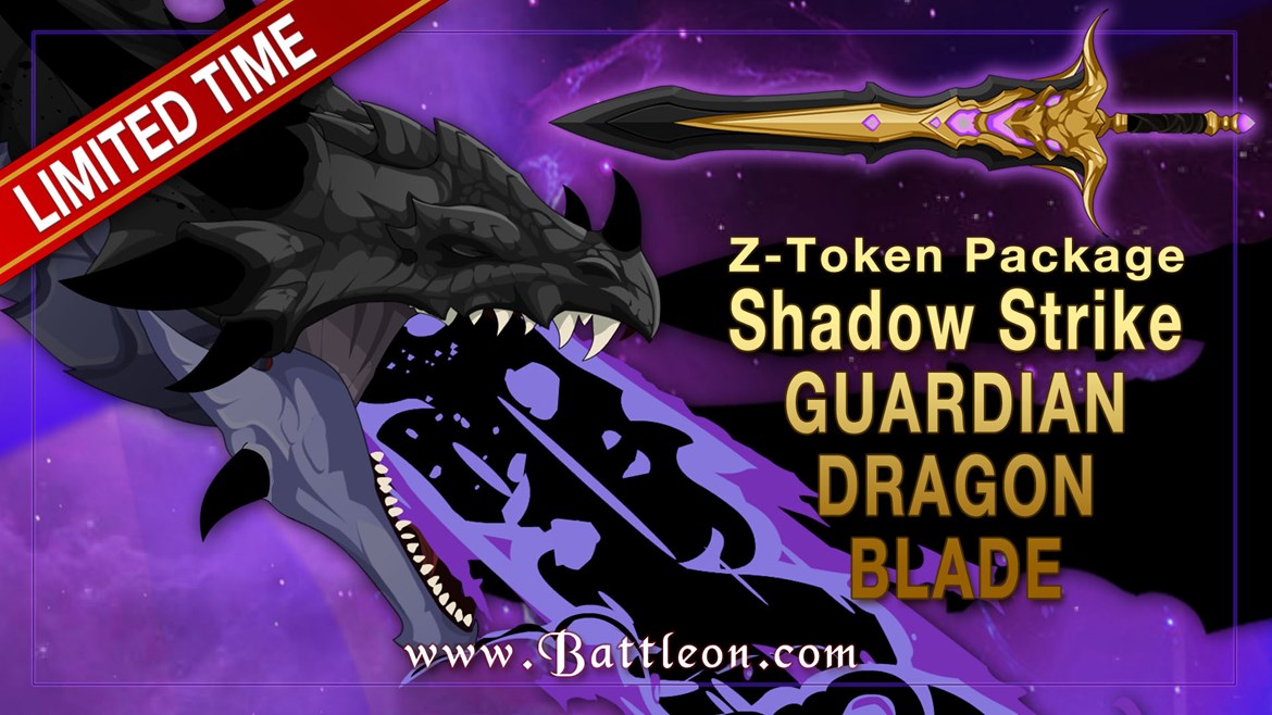 Shadow Strike Guardian Dragon Z-Token Package Bonus