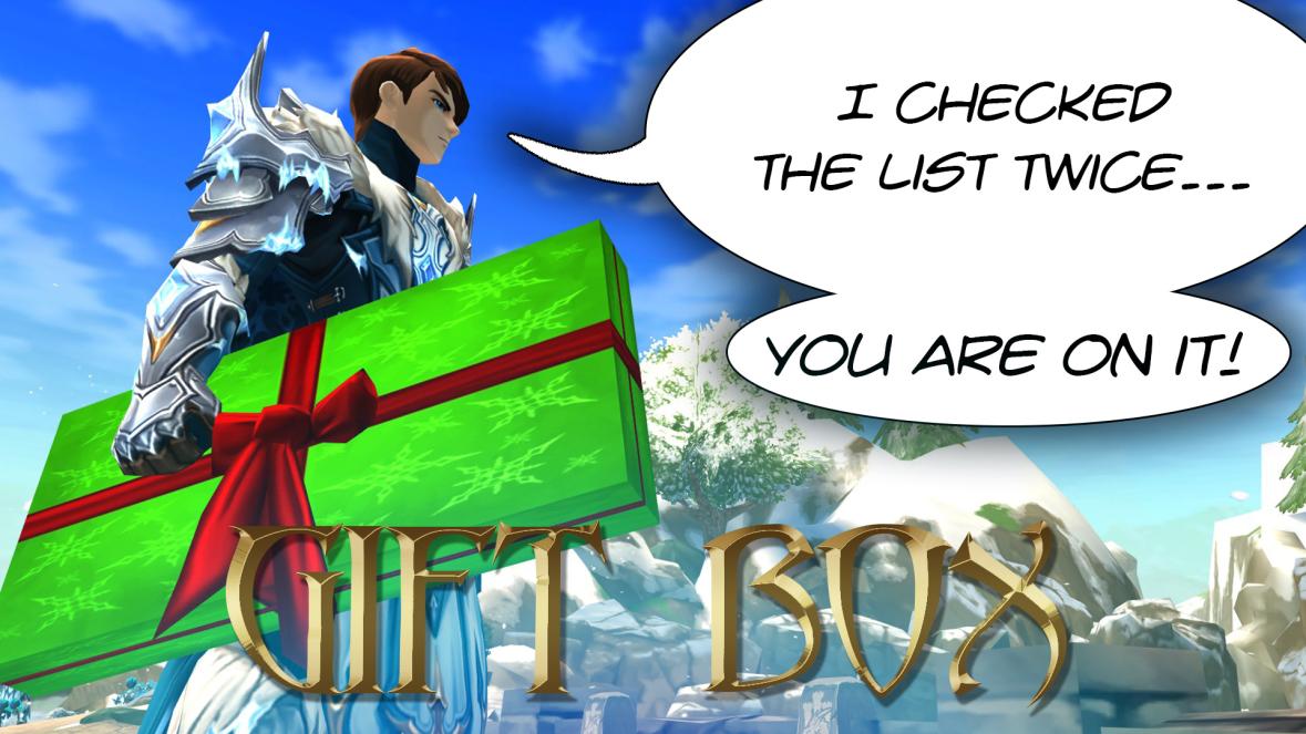 Gift Boxes are Coming! on Artix Entertainment