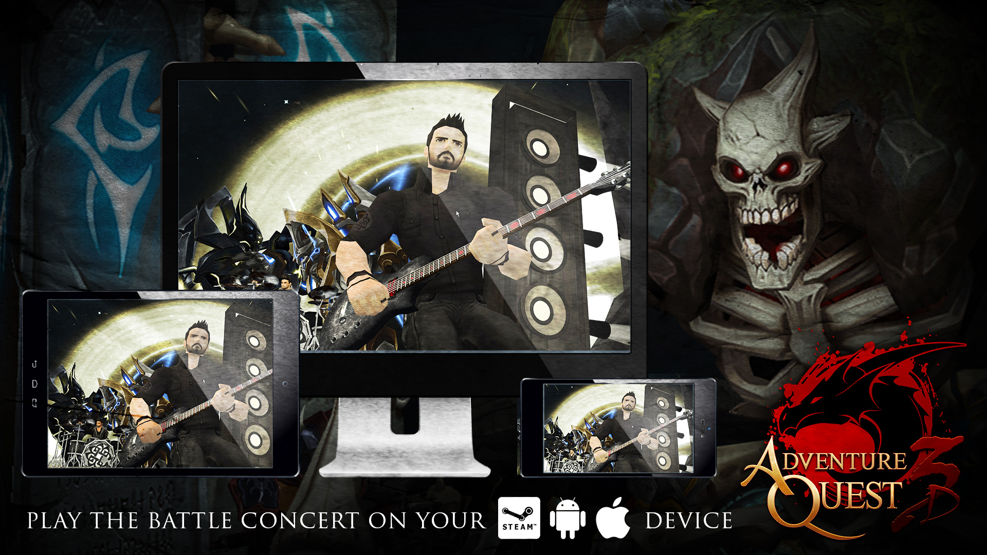 Play the Breaking Benjamin Battle Concert on AdventureQuest 3D