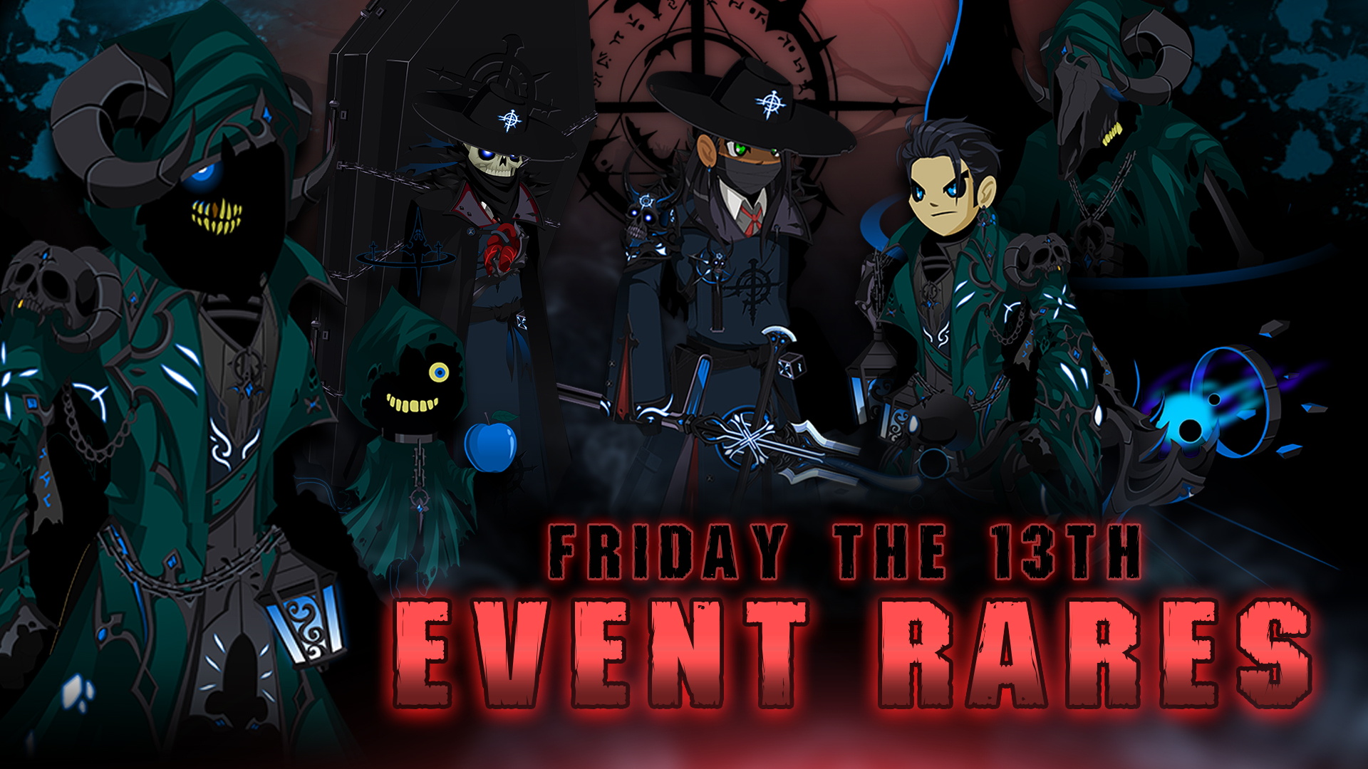 Friday the 13th Rares on Artix Entertainment