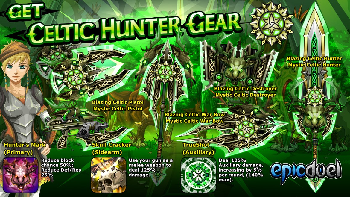 Celtic Hunter Gear