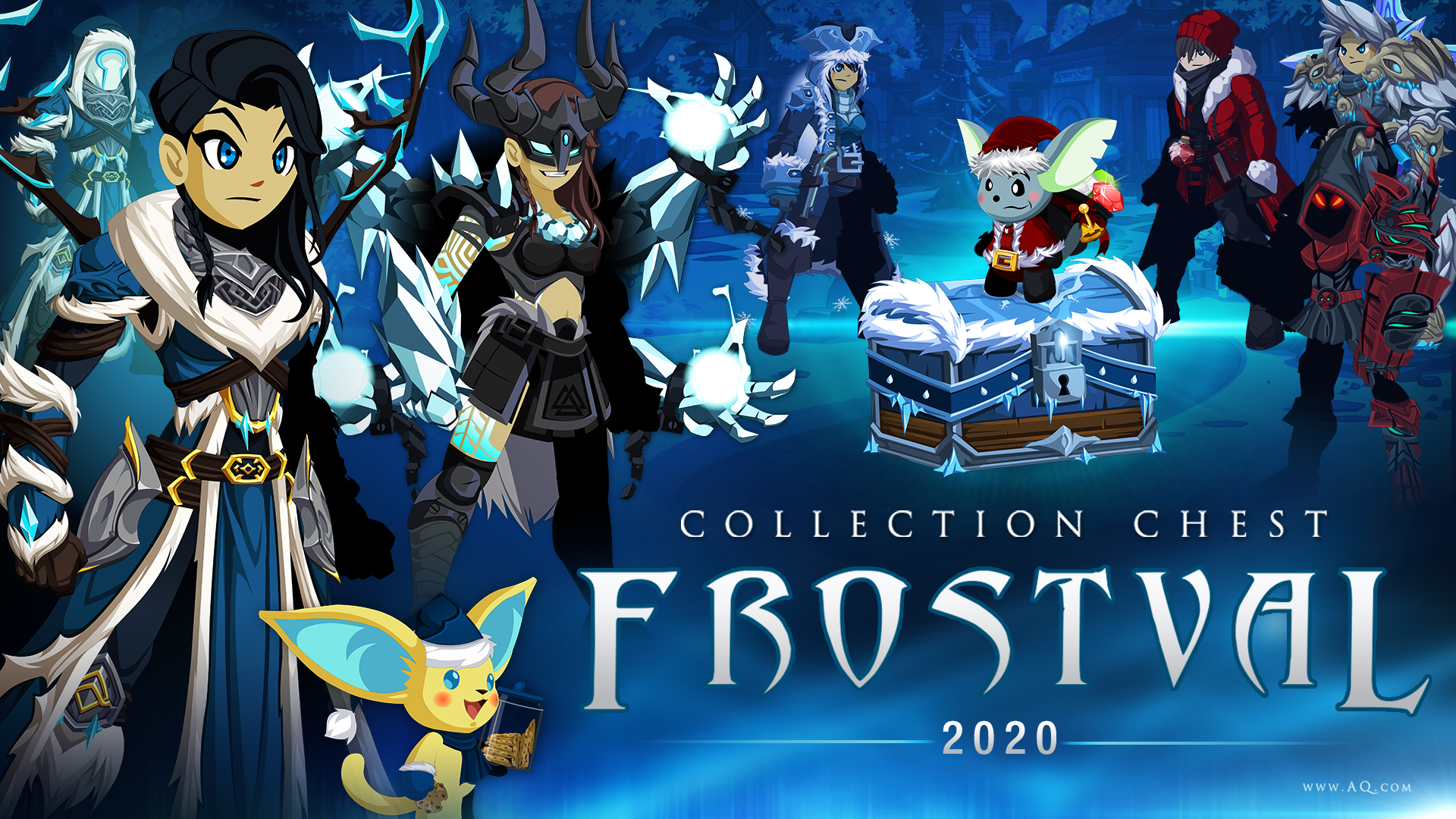 Frostval 2020 Collection on Artix Entertainment