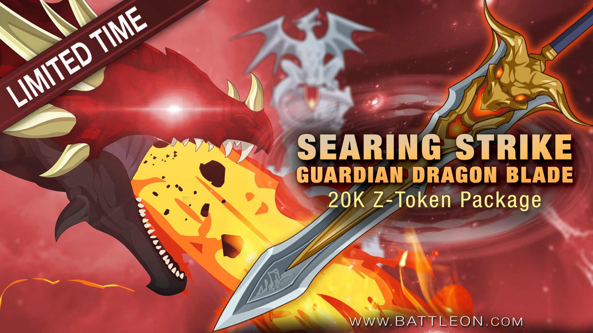 Searing Strike Guardian Dragon Blade Z-Token Package Bonus on Artix  Entertainment
