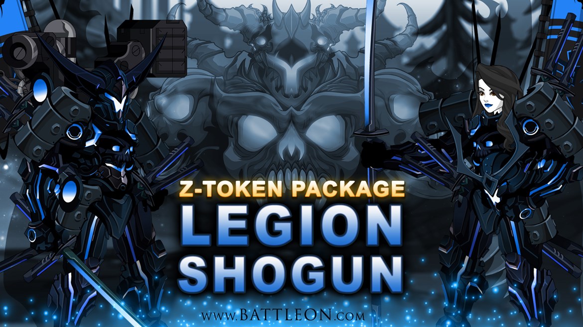 Legion Shogun Set 50K Z-Token Package