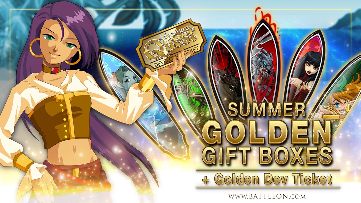 Summer 2021 Golden Giftboxes + Golden Developer Ticket + Father
