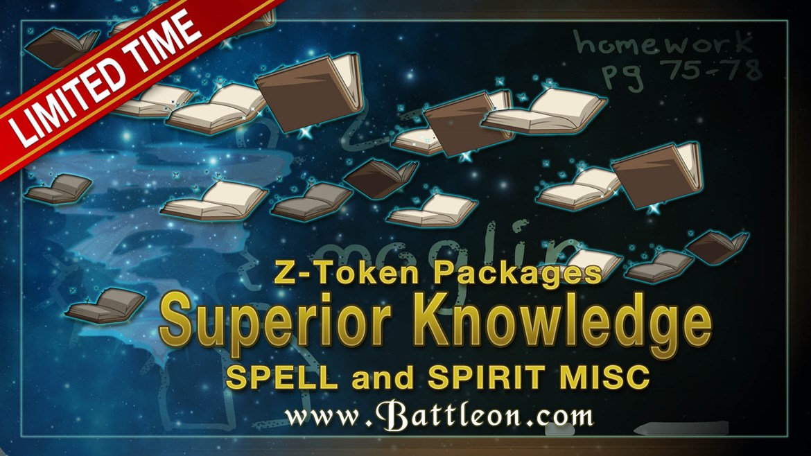 Superior Knowledge and Spirit of Change Z-Token Package Bonuses