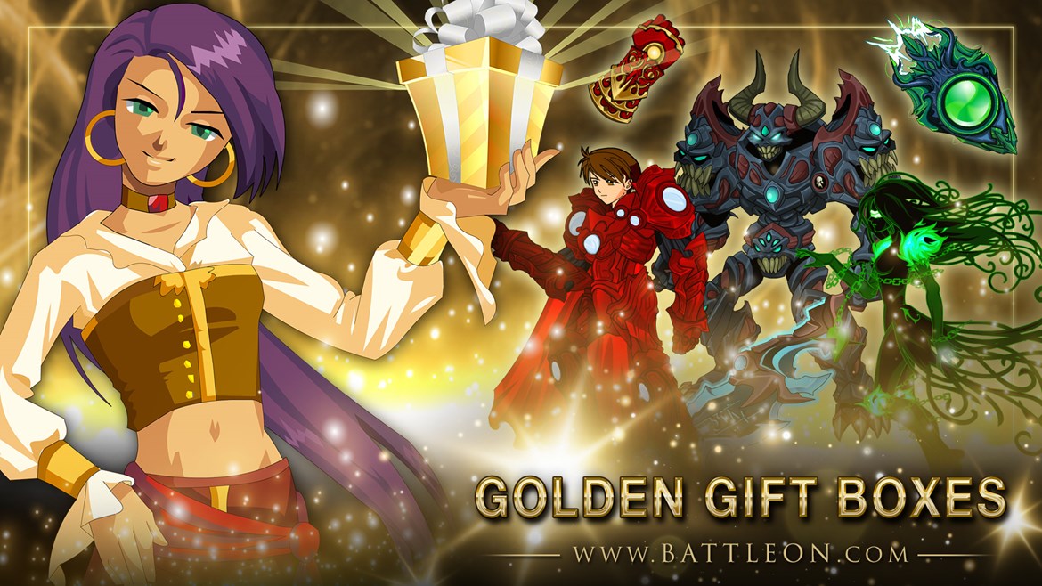 Frostval 2021 Golden Giftboxes