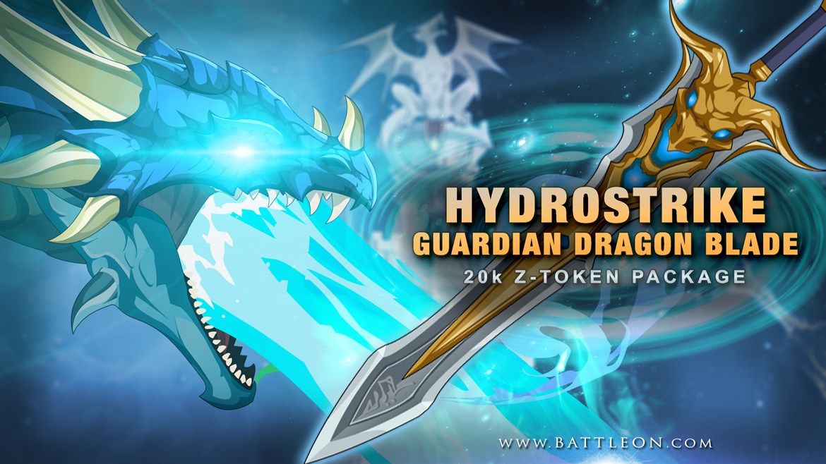 Tsunamistrike Guardian Dragon Z-Token Package on Artix Entertainment