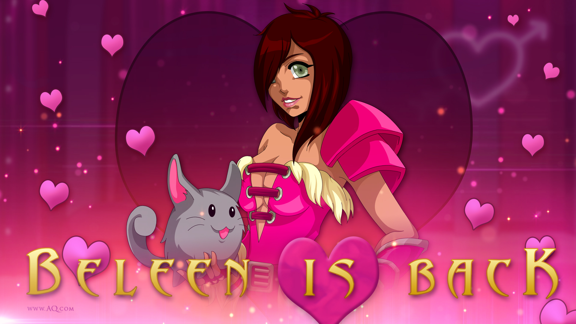 Beleen's SUPER PINK DragonBlade - AQW