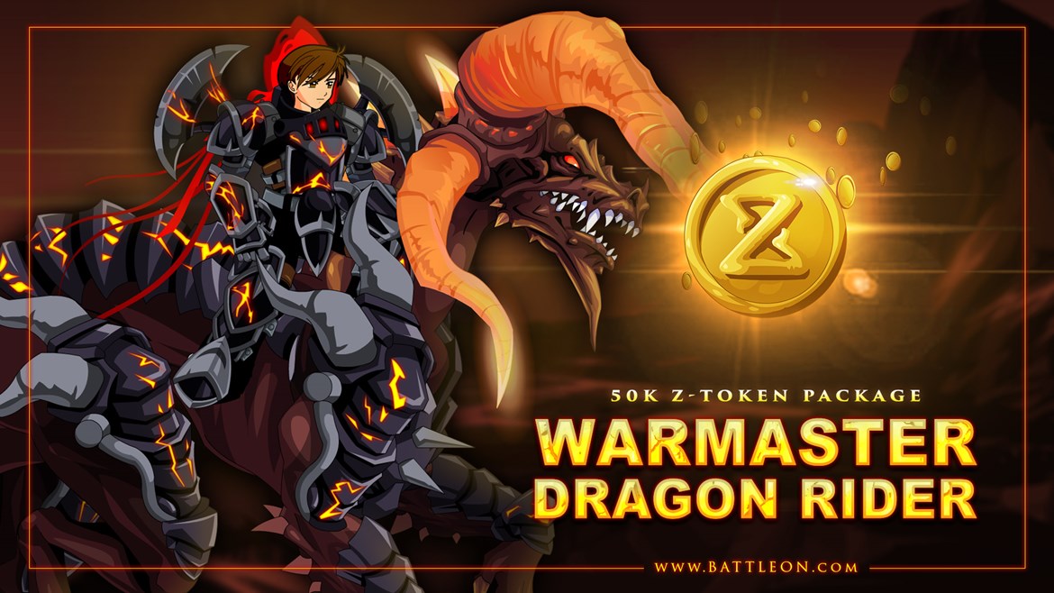 Tsunamistrike Guardian Dragon Z-Token Package on Artix Entertainment