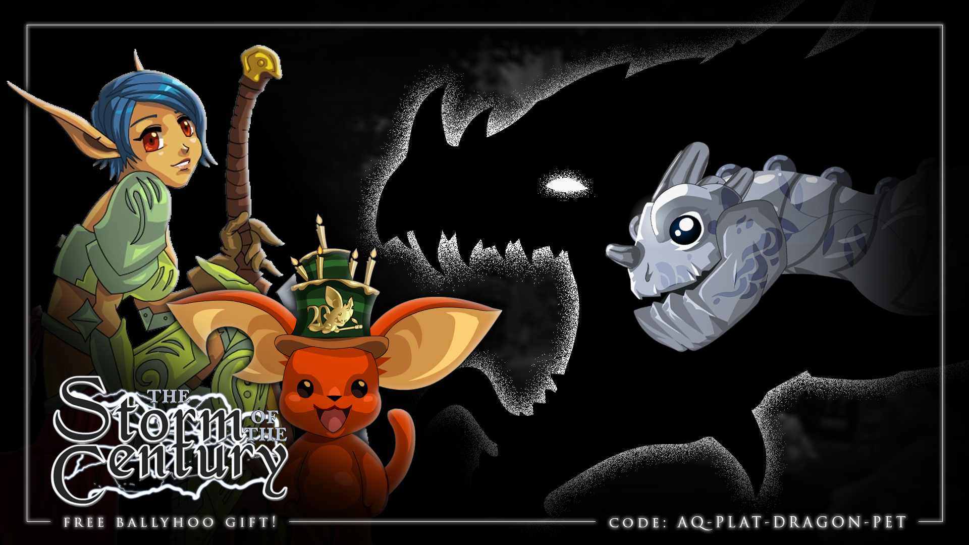 Platinum Guardian Dragon Jr. Pet Giveaway on Artix Entertainment