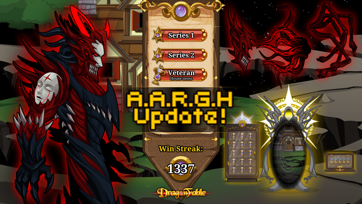 Arena at the Edge of Time: A.A.R.G.H. Update and More!