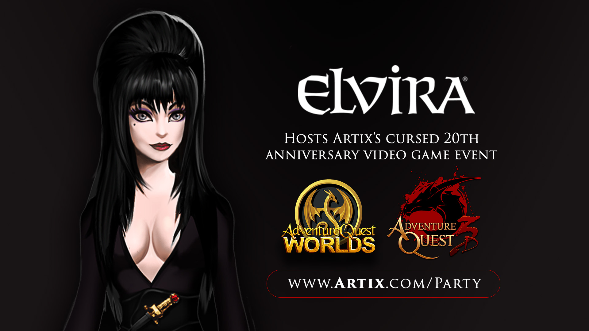 Elvira in two video games