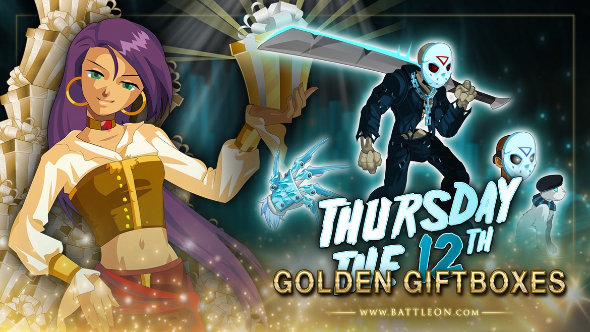 Thursday the 12th Golden Giftboxes and Seasonal Limited-Time Shop