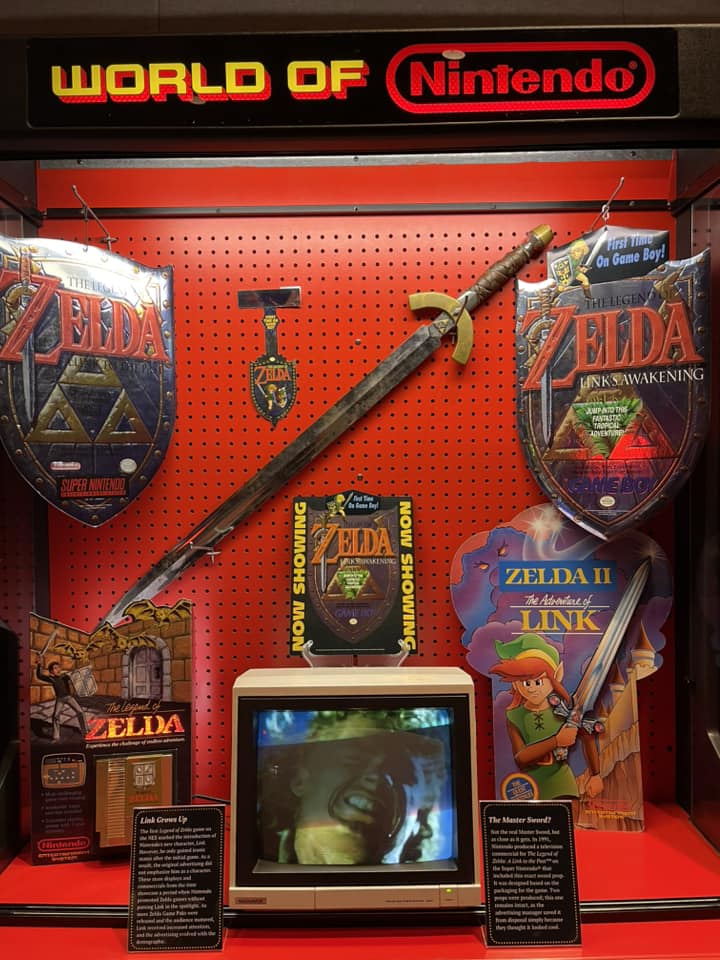 Legend of Zelda memorabelia original sword