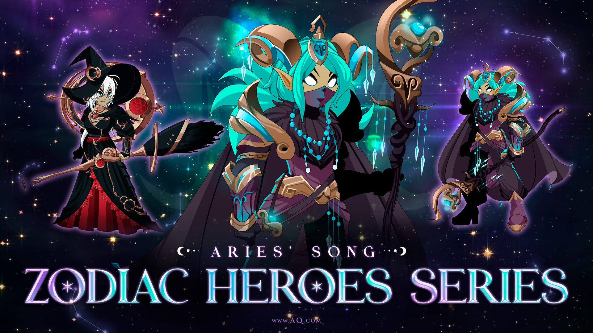 Zodiac Heroes: Aries Set on Artix Entertainment