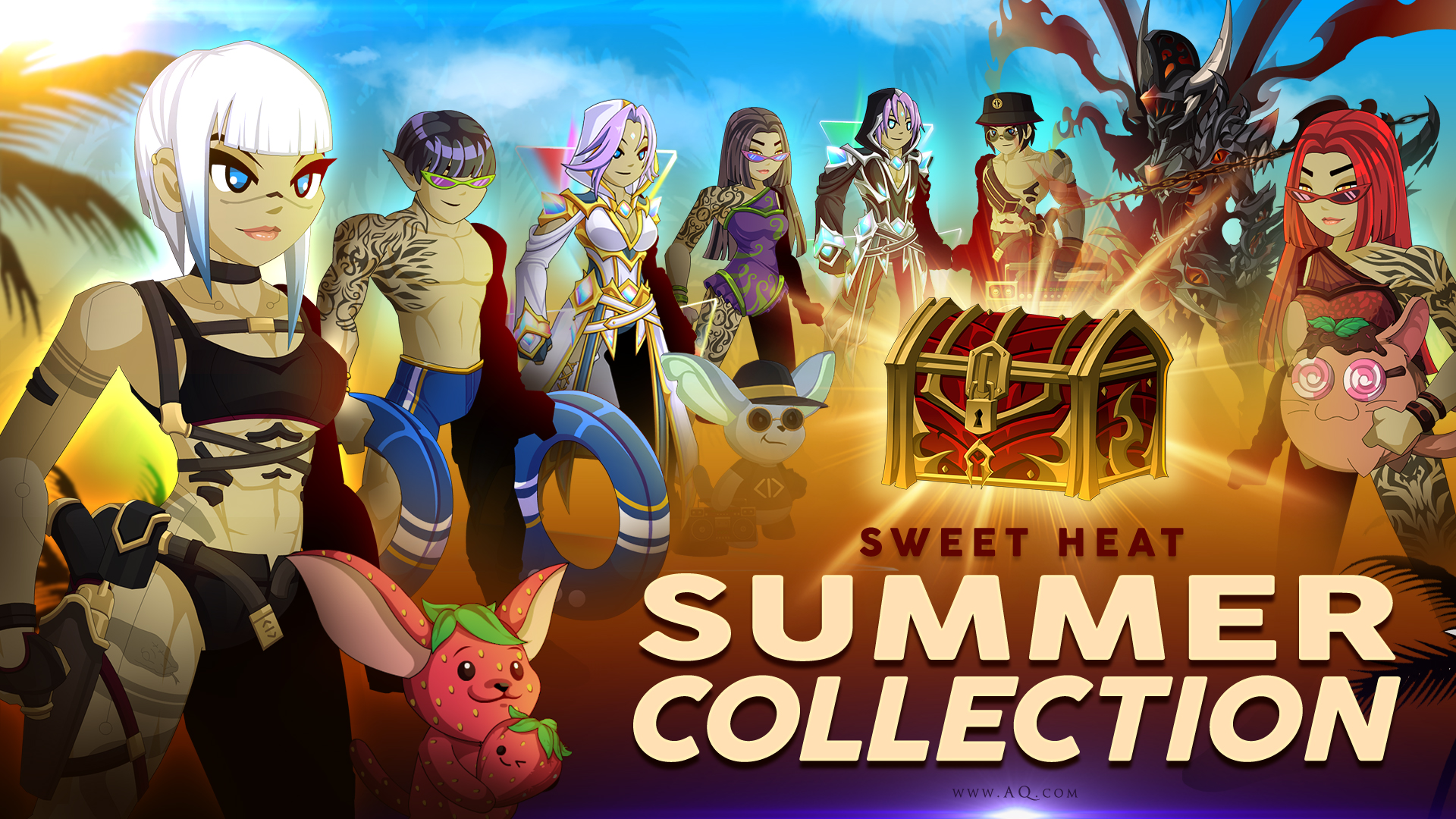 Sweet Heat Summer Collection on Artix Entertainment