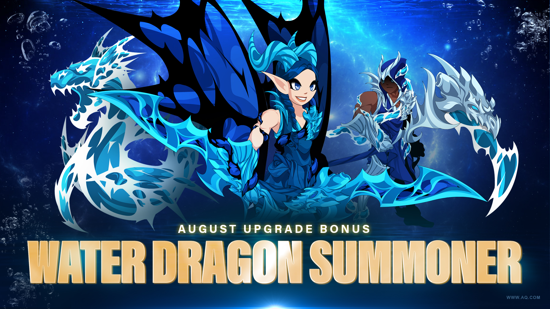 Summon the Mythical Water Dragons on Artix Entertainment