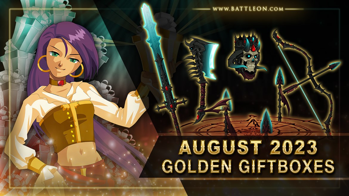 August 2023 Golden Giftboxes - Diabolical Gear
