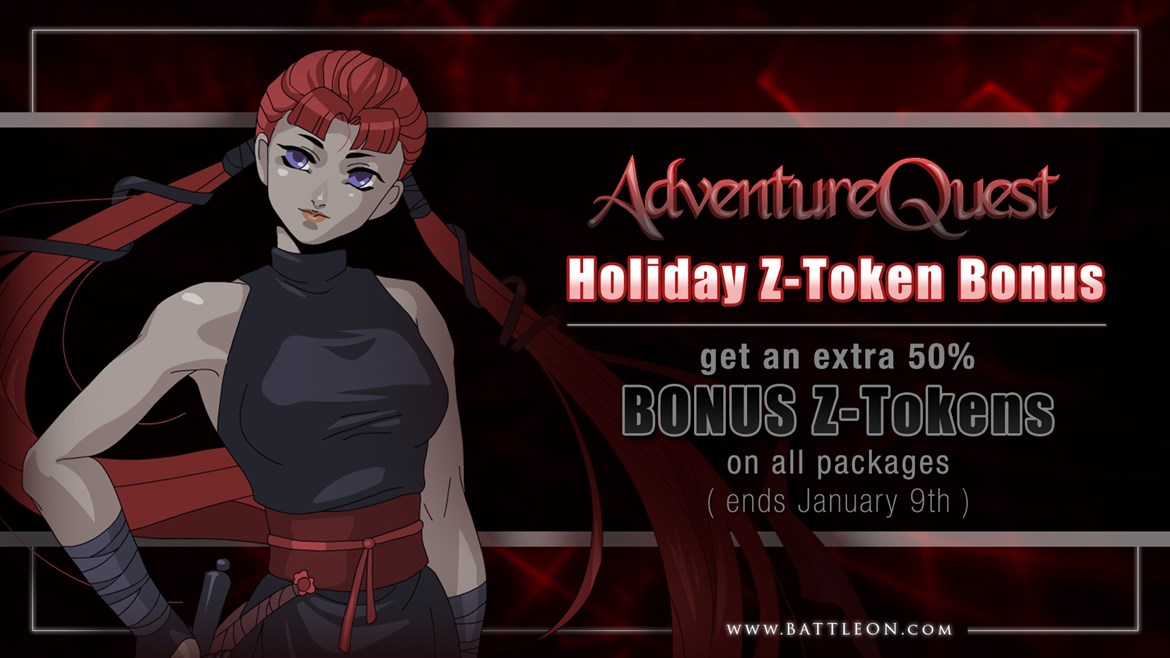 Huge +50% Holiday Z-Token Bonus