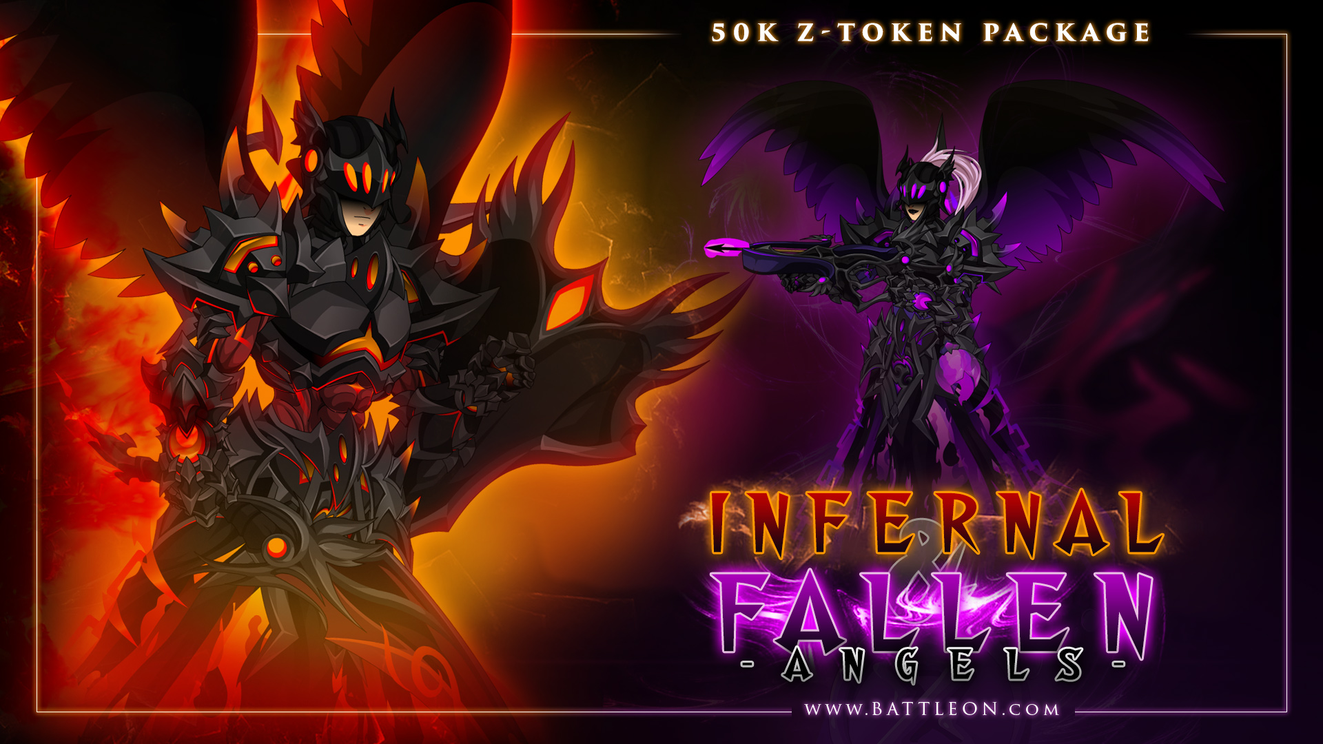 50K Infernal & Fallen Angel Limited-Time Sets on Artix 50K Infernal & Fallen Angel Limited-Time Sets on Artix