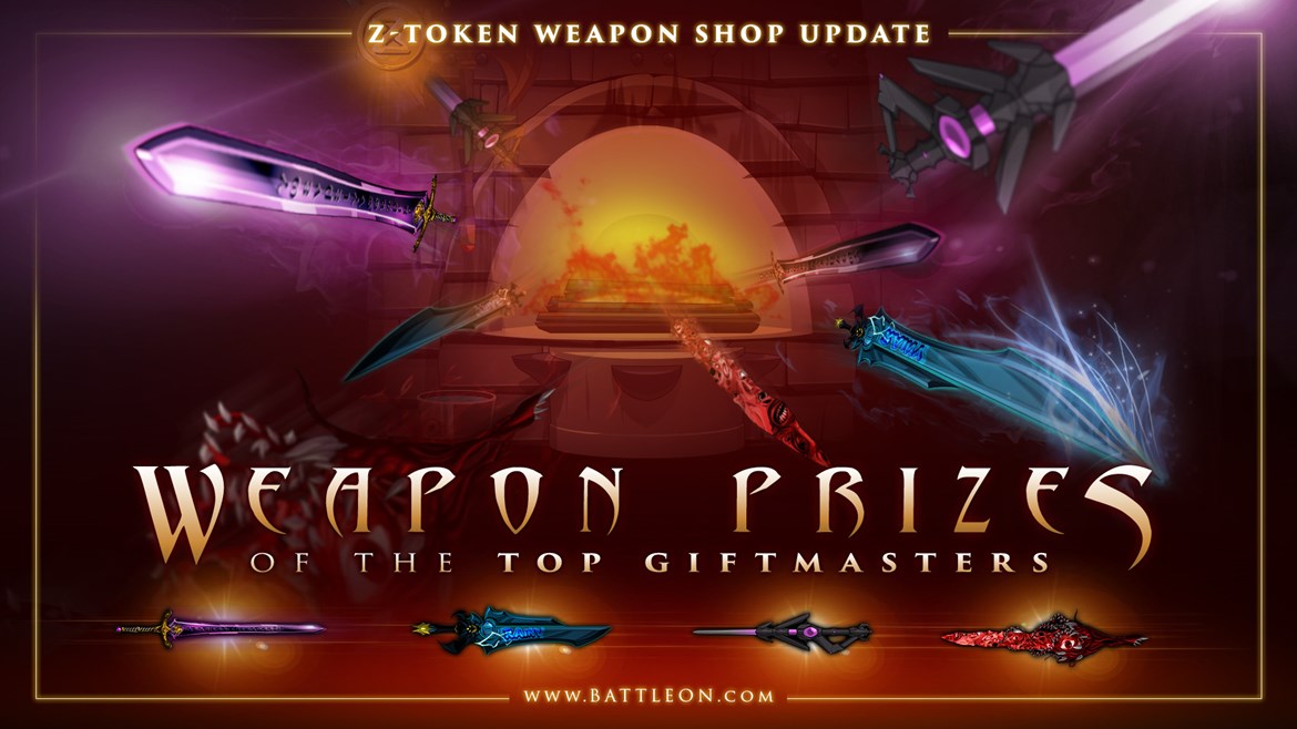 Top Giftmaster Weapon Prizes